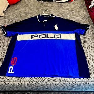 Authentic Big and Tall Men Ralph Lauren Polo Collar Shirt